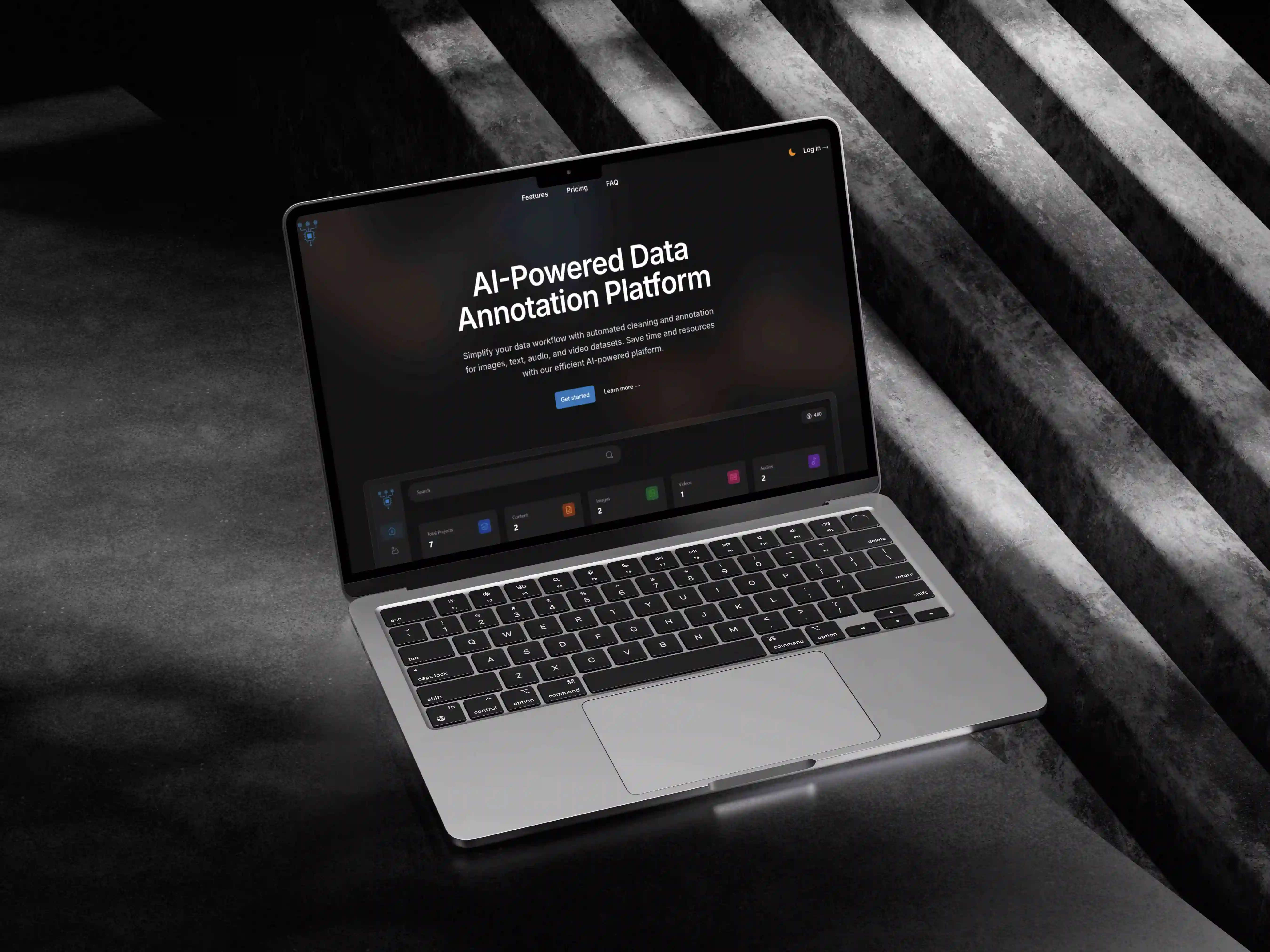DataNation AI data annotation platform interface